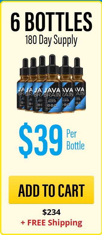 Java Brain - 6 Bottles