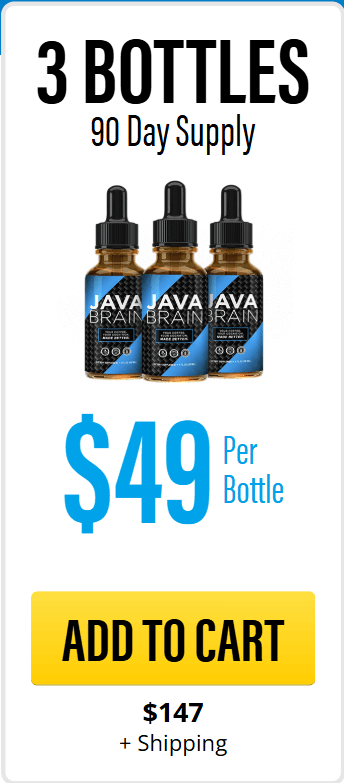 Java Brain - 3 Bottles