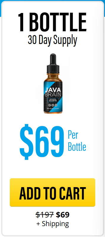 Java Brain buy now 1 bottle