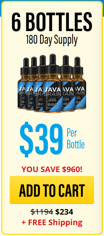 Java Brain buy now 6 bottles