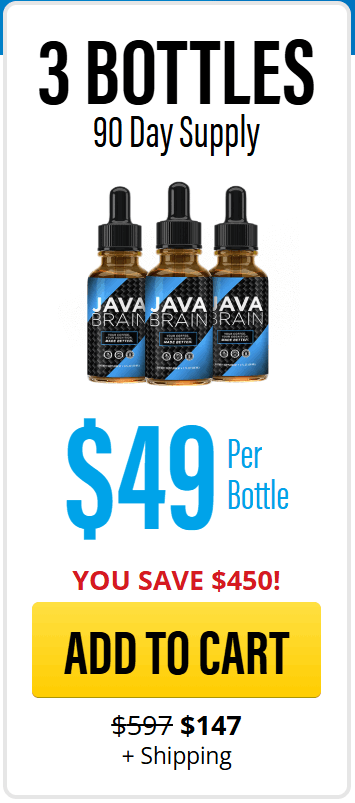 Java Brain buy now 3 bottles